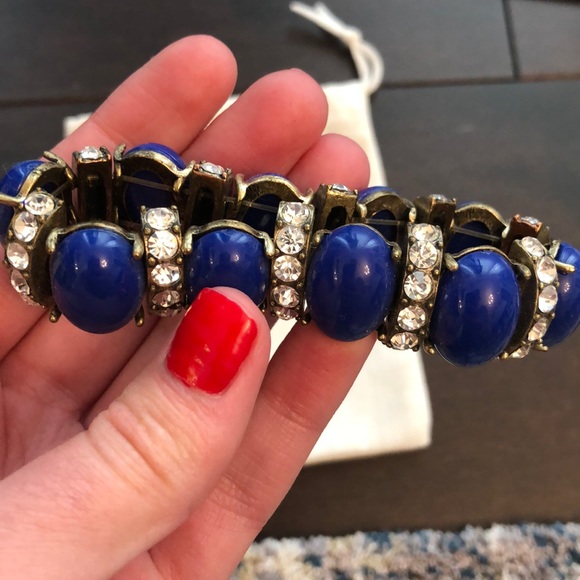 JCrew Blue Stone and Gem Bracelet - Picture 5 of 9